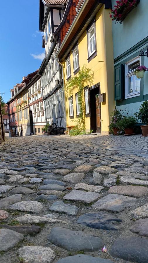 Ferienwohnung Helene Im Einzeldenkmal - Lange Gasse 29 Quedlinburg Eksteriør billede