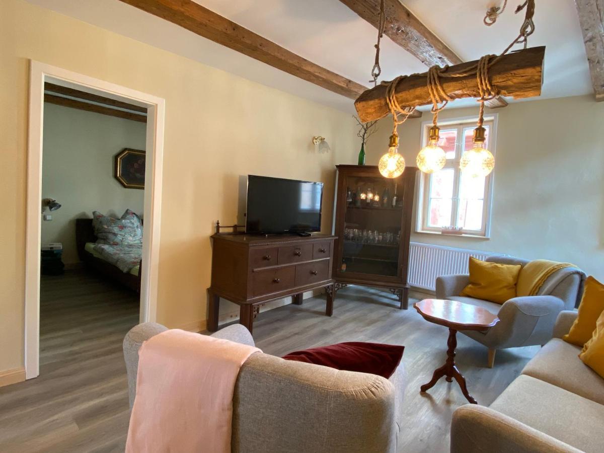 Ferienwohnung Helene Im Einzeldenkmal - Lange Gasse 29 Quedlinburg Eksteriør billede