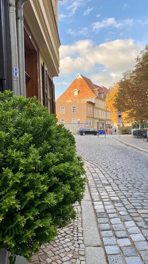 Ferienwohnung Helene Im Einzeldenkmal - Lange Gasse 29 Quedlinburg Eksteriør billede